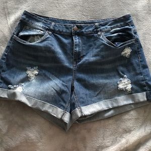 Jean shorts